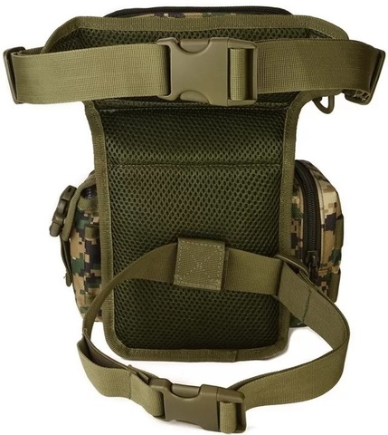 Картинка сумка на бедро Skully Tactic RWZS72 black - 6