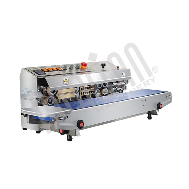Роликовый конвейерный запайщик горизонтальный FRM-810I Hualian Machinery