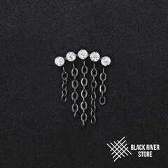 Pendant 5K Highlight Chain Crystal