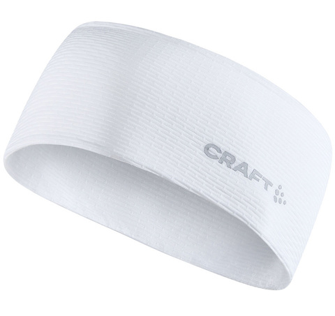 Премиальная повязка Craft Mesh Nano Weight Headband белая