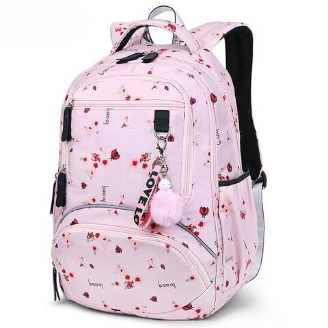 Çanta \ Bag \ Рюкзак School Bags Water Resistant  pink