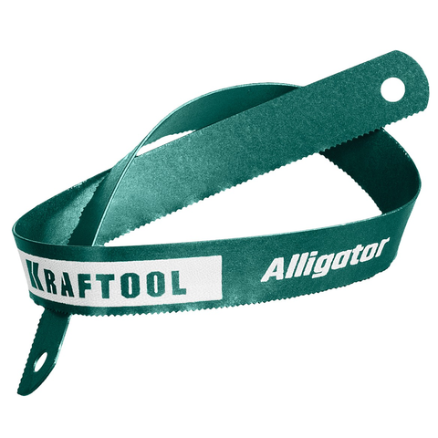 KRAFTOOL Alligator-18 18 TPI, 300 мм, Биметаллическое гибкое полотно по металлу (15942-18-1)