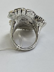 Подсолнухи (кольцо из серебра)