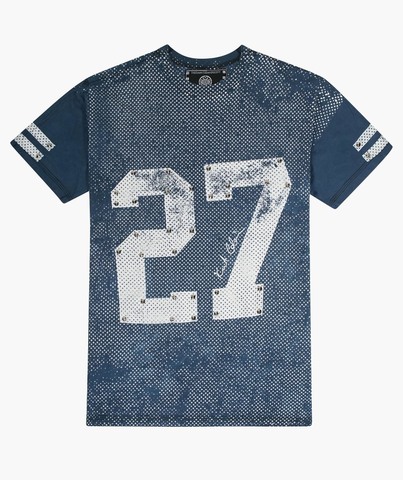 Футболка 27 JERSEY BLUE AND WHITE The Saints Sinphony