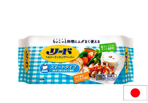 Бумага для абсорбирования масла LION, 36шт