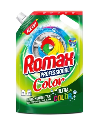 Средство для стирки Color Дой-пак 1,5кг (Фабрика Ромакс)