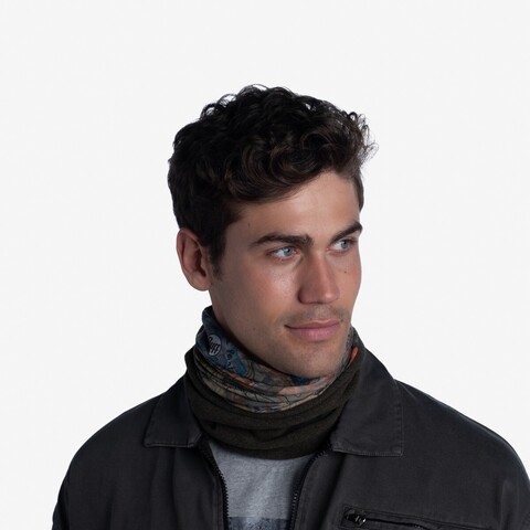 Картинка шарф-труба Buff polar Anawhata Kahki - 3