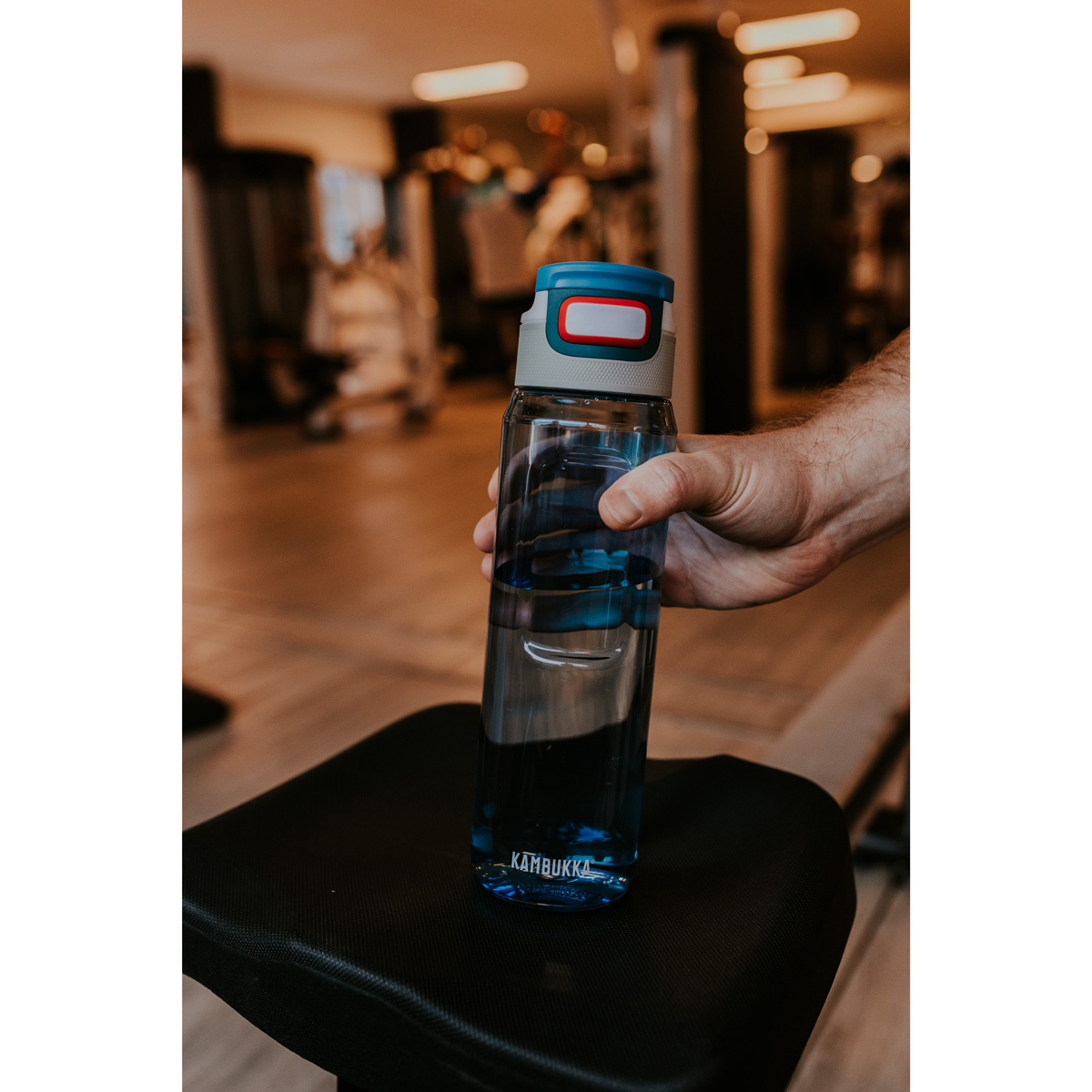 Бутылка для воды Kambukka Elton (1 л), Серо-голубой, арт. 11-03030 - фото 8