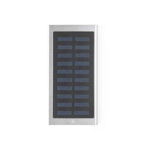 CLERK. Портативный аккумулятор из 100% переработанного алюминия 8'000 mAh