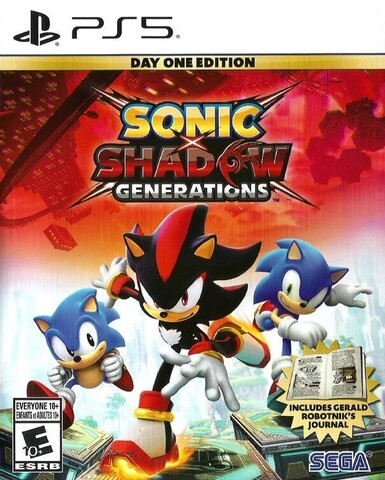 Игра Sonic x Shadow Generations - Day One Edition (PS5)