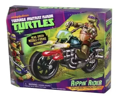 Игрушка Мотоцикл Черепашки Ниндзя без фигурки TMNT Rippin Rider