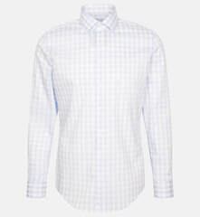 Сорочка мужская Seidensticker Shaped Fit 01.846620-10 в голубую клеточку