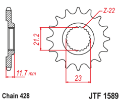 Звезда JT JTF1589