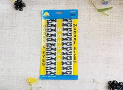 Крючки пришивные в оплетке р. 35*14 мм, №11.