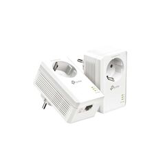 TP-Link TL-PA7017P KIT - AV1000 Комплект гигабитных адаптеров Powerline со встроенной розеткой