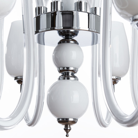 Люстра Arte Lamp Lavinia A1404LM-8WH