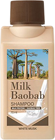 Milk Baobab Tws Шампунь для волос с ароматом белого мыла Shampoo White Soap Travel Edition
