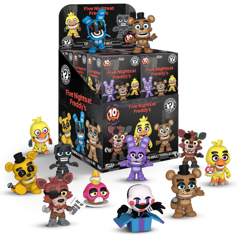 Случайная фигурка Funko Mini! Five Nights at Freddy's 10th Anniversary