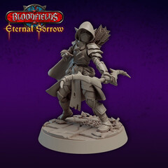 Эльф Полуэльфы Тёмные эльфы Дроу Воин Паладин Варвар Файтер Рыцарь Рейджер Охотник Следопыт миниатюра для dnd, днд, pathfinder, фентези, Настольная игра, НРИ, Варгейм, РПГ