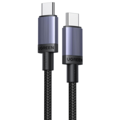 Кабель зарядный  UGREEN L528 (65832) USB-C to USB-C PD Fast Charging Cable 100W Max. Длина: 1м. Цвет: серый космос