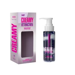 Увлажняющий крем-гель для тела с ароматом ежевики Creamy Attraction Blackberry - 100 мл. - 