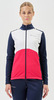 Тренировочная куртка Nordski Advance White/Pink/Blueberry W женская