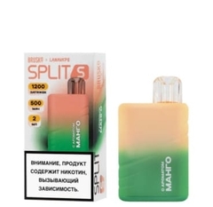 BRUSKO SPLIT S 1200 ЭСДН с ароматом манго (М)