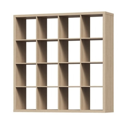 Cтеллаж Фора 16, размеры: 147*147*38 см, цвет: дуб беленый