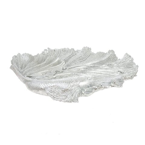 Декоративное блюдо (27*27,5*4 см) - Серебро - купить 1
