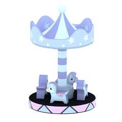 Детский аттракцион 4kids Карусель «Звёздочка» c электроприводом