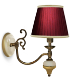 Бра Ренессанс Голд (Авт. № 3,плафоны белые,фурнитура золото) фото №3