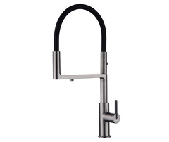 Paulmark TORNADO To213402-GM​​ Смеситель, вороненая сталь фото