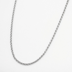 968410450 -Цепь из серебра плетения колос