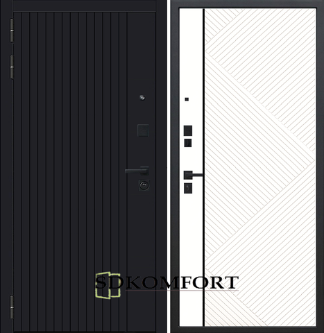 Белый матовый