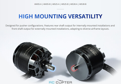 T-Motor AX435-B KV250 (17", 12S, 9.7 кг)