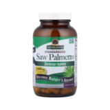 Экстракт пальметто для поддержки простаты (Сереноя), Saw Palmetto, Nature's Answer, 120 вегетарианских капсул 1