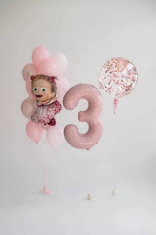 Сет гелиевых шаров Маша №2