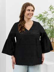 Блузка Милица-2 Виотекс ЧЕРНЫЙ -5