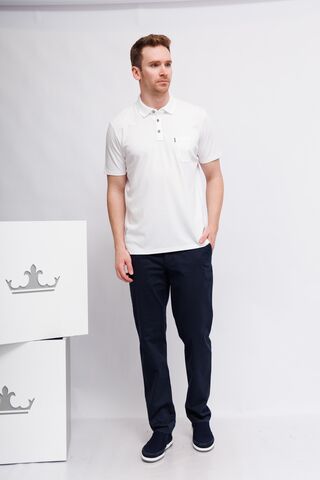 Casa Moda Поло хлопковое на пуговицах
