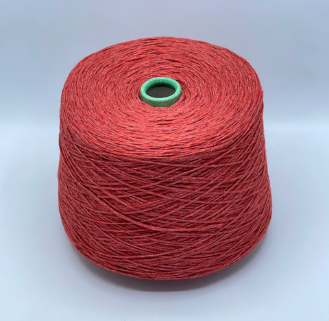 Filcom, Summer Puffo,330м. 40% Кашемир, 30%Шелк, 30% Хлопок, Красная глина, меланж(189), 39740