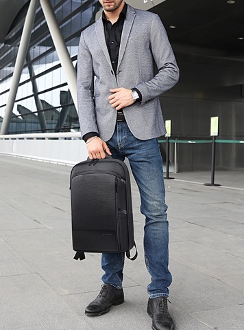 Картинка рюкзак городской Bange BG-77115S Grey - 11