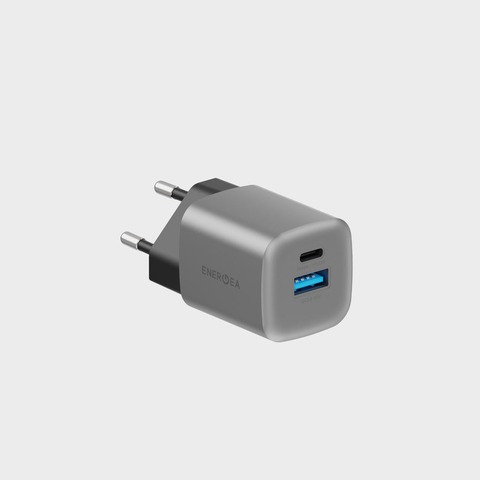 Сетевое зарядное устройство Energea AmpCharge 35W, Темно-серый | Gunmetal