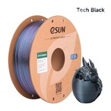 Пластик для 3D-печати eSUN ePLA-Chameleon, 1,75 мм, 1 кг, технический чёрный, EPLA-CHAMELEON-P175TB1