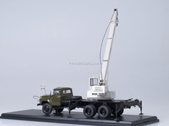 ZIL-133GYa KS-3575A Truck Crane khaki-gray Start Scale Models (SSM) 1:43