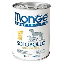 Monge Monoprotein Dog All Breeds Solo Pollo Only Chicken