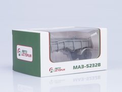 Semitrailer MAZ-5232V gray AutoHistory 1:43