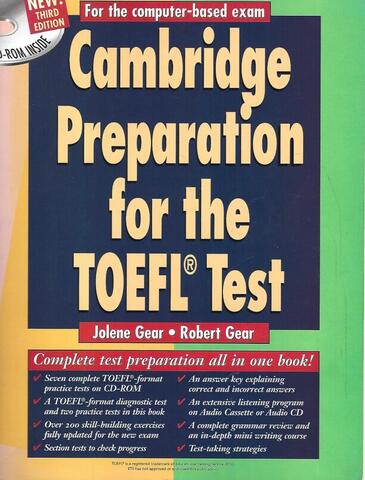 Cambridge Preparation for the TOEFL Test