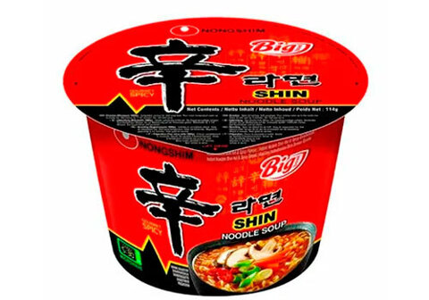 Лапша Nongshim Шин Рамен BIG Shin, 114г
