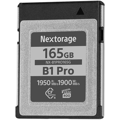 Карта памяти Nextorage Cfexpress B 165GB NX-B1PRO 1950 / 1900 MB/s