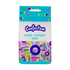 Таблетированная конфета "Confectum Cool Candy" со вкусами: виноград, клубника, ананас, 50г х 12шт